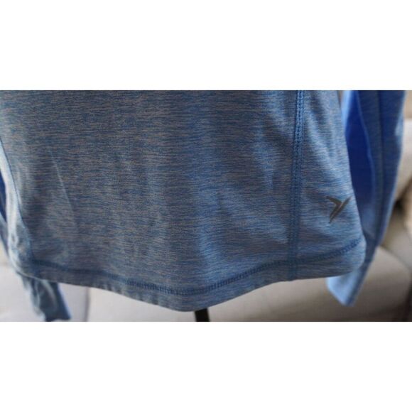 Old Navy Active Semi-Fitted 1/4 Zip Pullover - Light Blue, Size XS - Picture 14 of 14